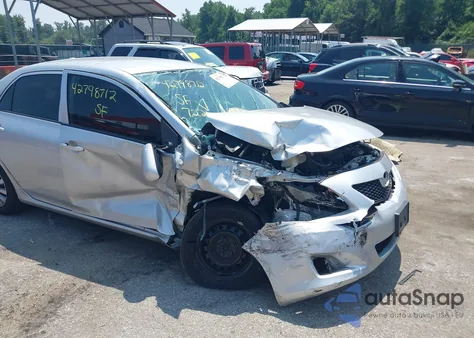 2010 Toyota Corolla Le из США, поврежденный, VIN JTDBU4EE7AJ082894